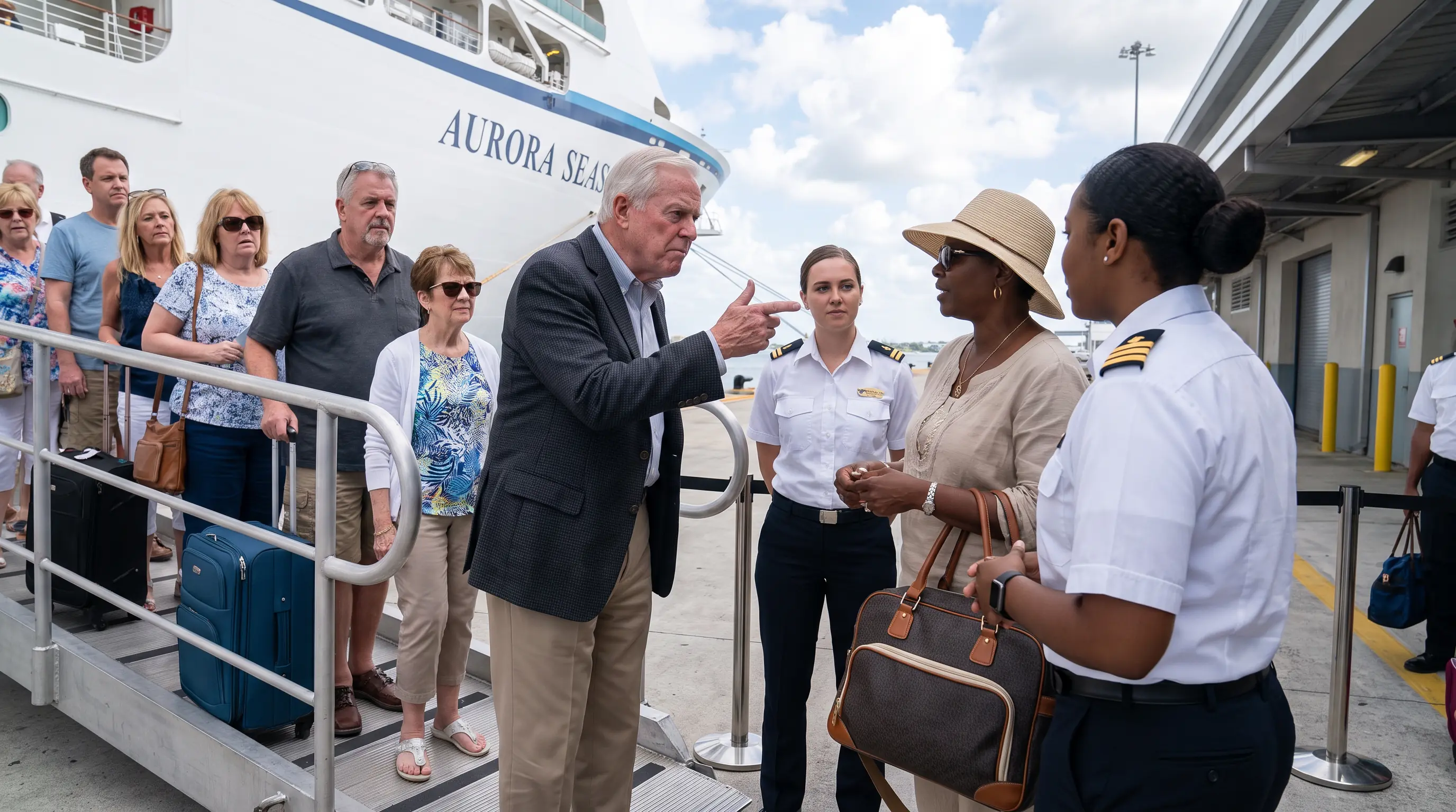He Sent Her Toward the Crew Gangway — Then She Kept the Season Papers in Her Own Hand