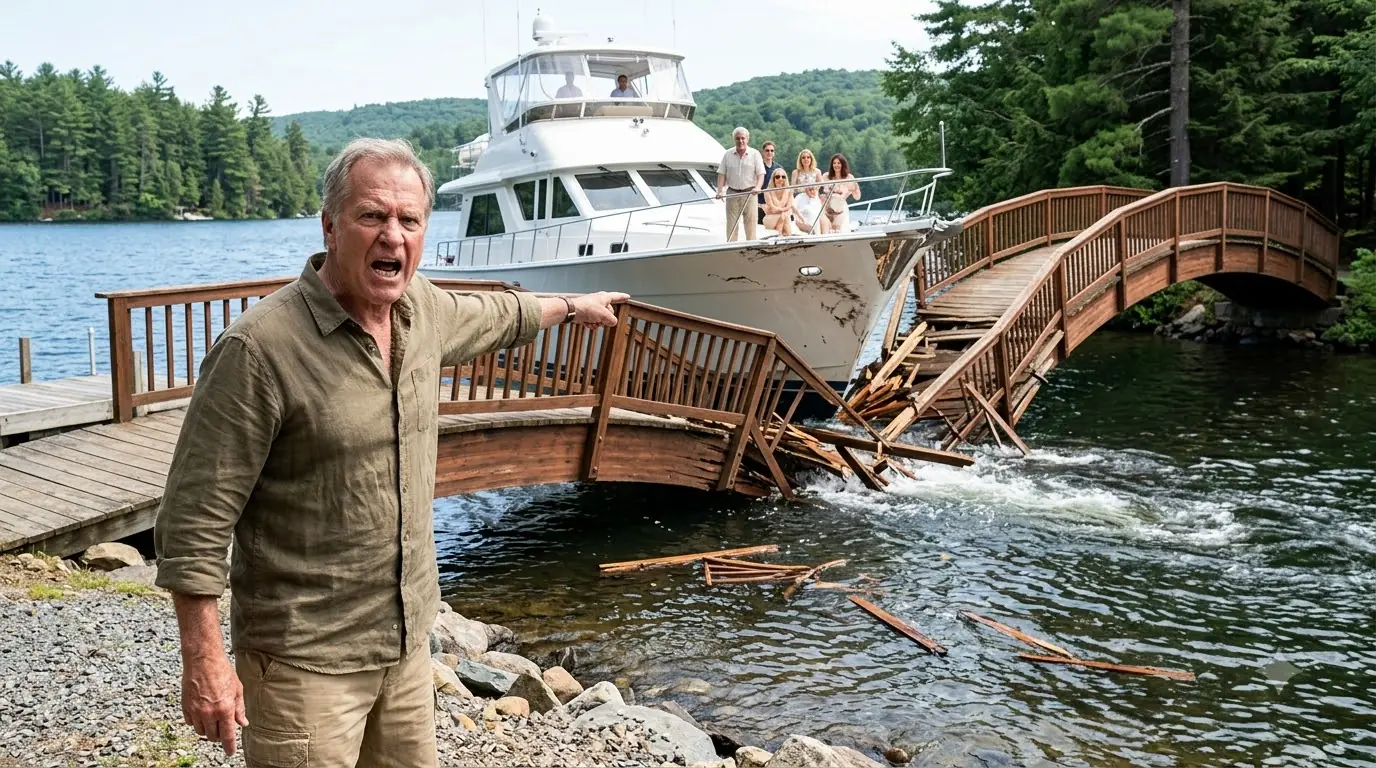HOA Rammed My Lake Bridge with Their Yacht — So I Opened the Dam and Drained Their $1.9M Resort