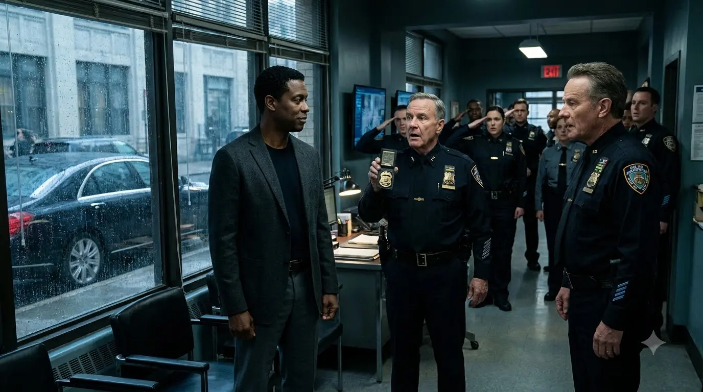Cops Thought a Black Man Stole a Luxury Car — Then One Badge Made the Whole Station Stand