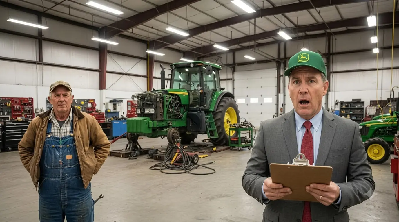 The JD Dealer Said He Was Too Poor for Credit — The Farmer Paid $500K Cash for 8 Tractors