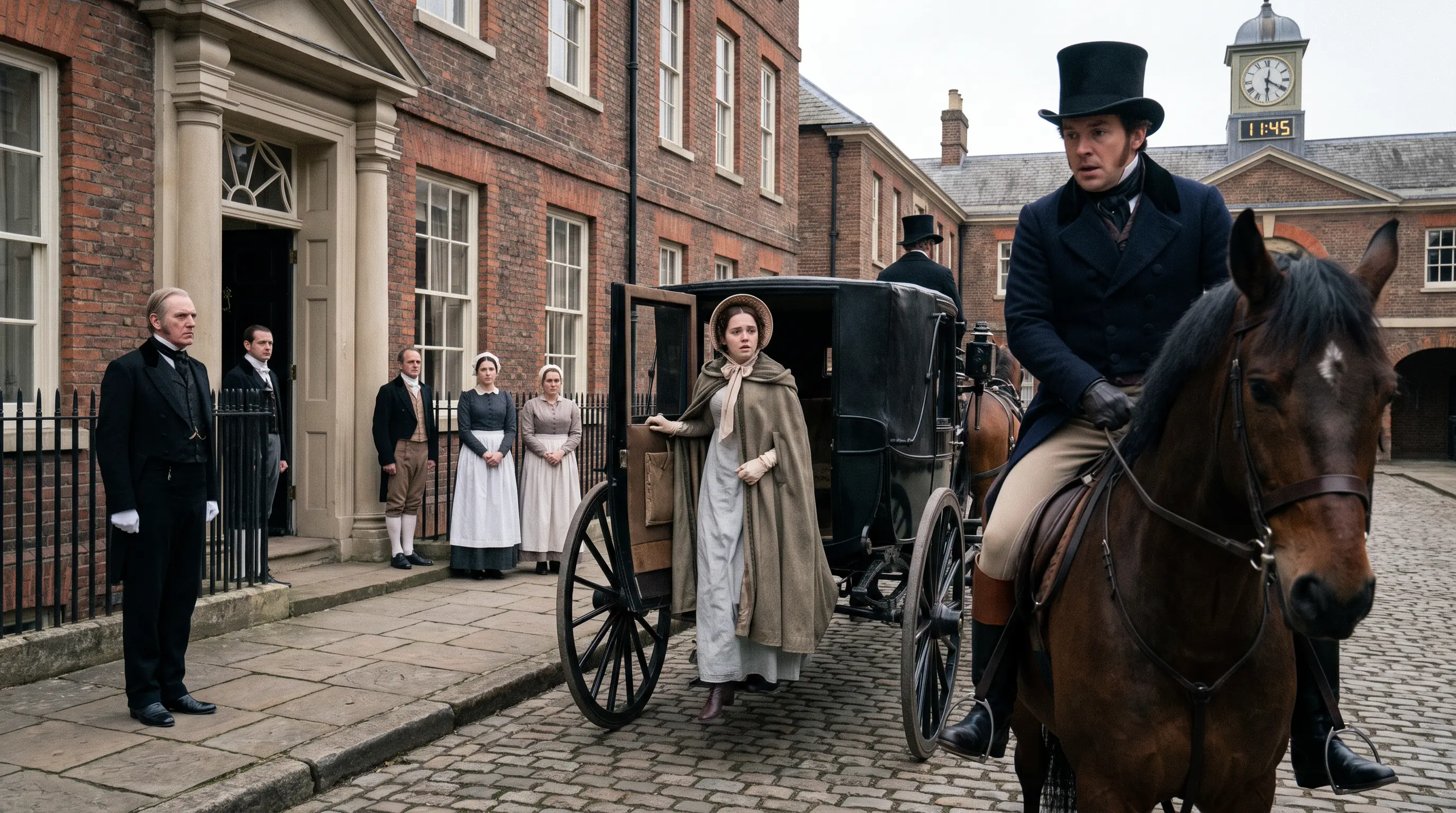 A Young Woman Was Ordered Out of the Townhouse Before Noon — Then the Duke Returned Before Her Carriage Left