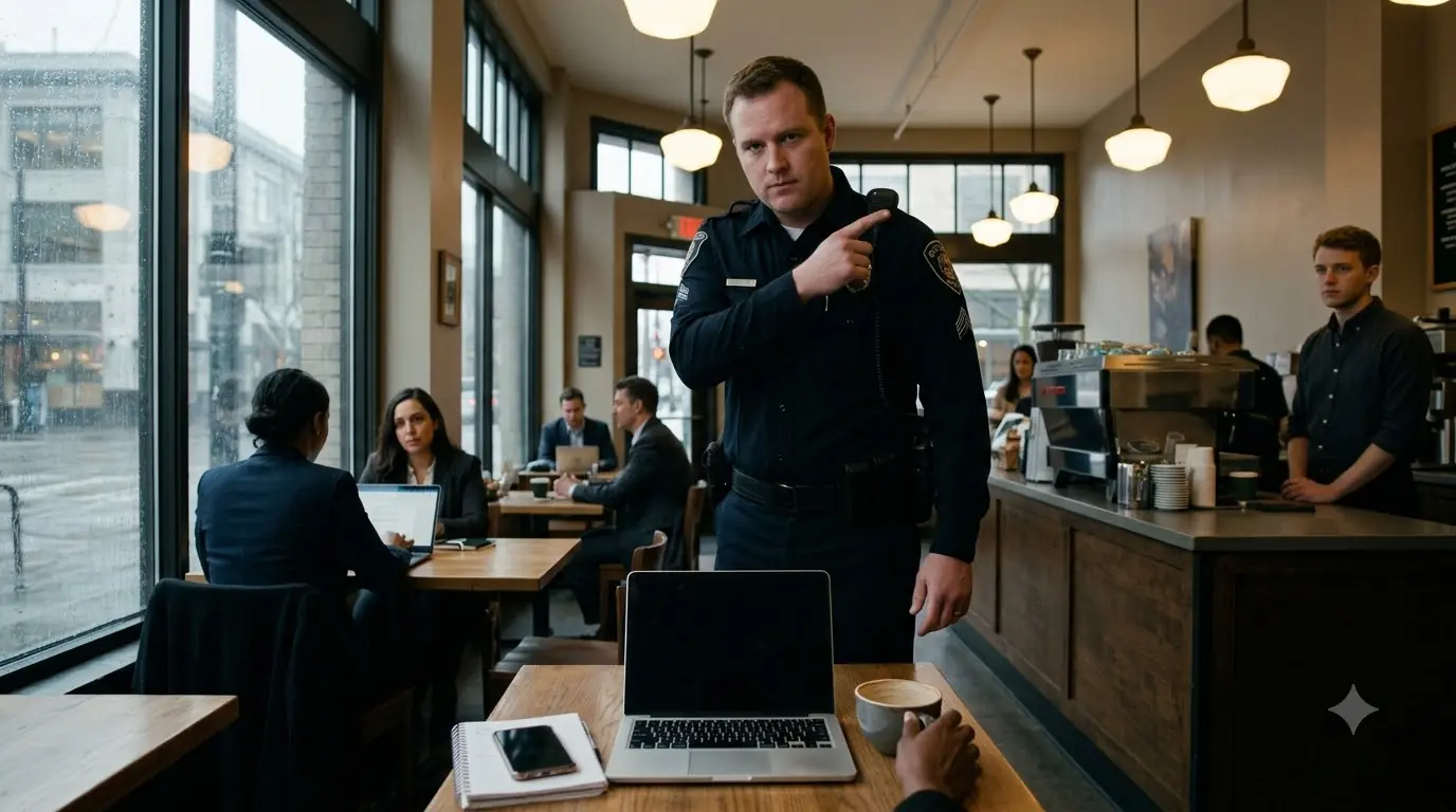 Racist Cop Kicks Out a Woman From Coffee Shop — Now It's Costing Him $6 Million