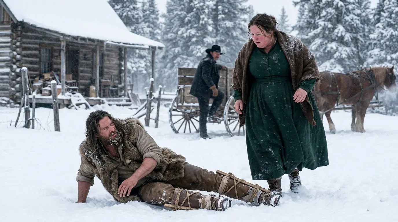 A Widow Was Given a Paralyzed Mountain Man as a Cruel Joke — Then the Deadliest Winter in Years Brought the Whole Town to Her Door