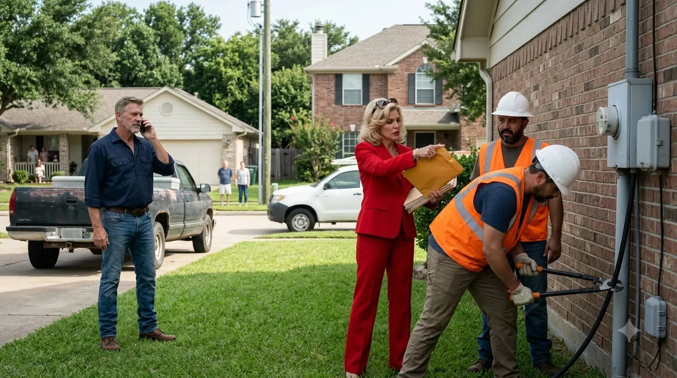 HOA Hired a Crew to Cut My Power Lines — They Didn't Know I Owned the Power Company Serving Them