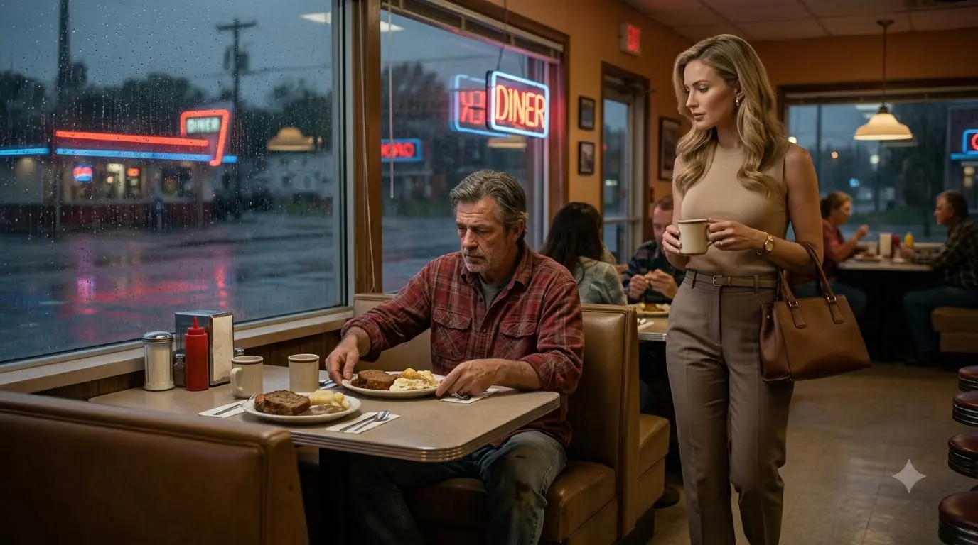 The Single Dad Ordered Two Meals Every Friday — Then the CEO Asked Who the Empty Chair Was For