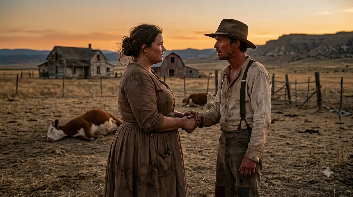 A Mail-Order Bride Arrived at a Dying Wyoming Ranch — Then Six Cattle Fell Dead Before Sunset