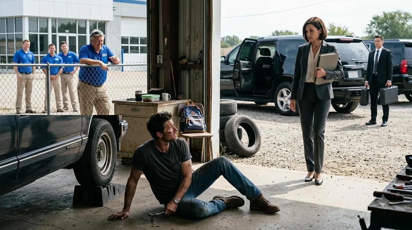 They Called Him a Junk Mechanic — Until A CEO Walked Into His Garage