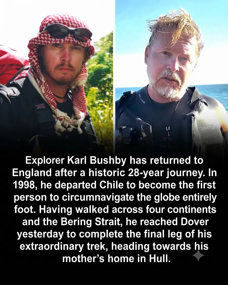 After 28 Years of Walking Around the World, Karl Bushby Is Finally Walking Home
