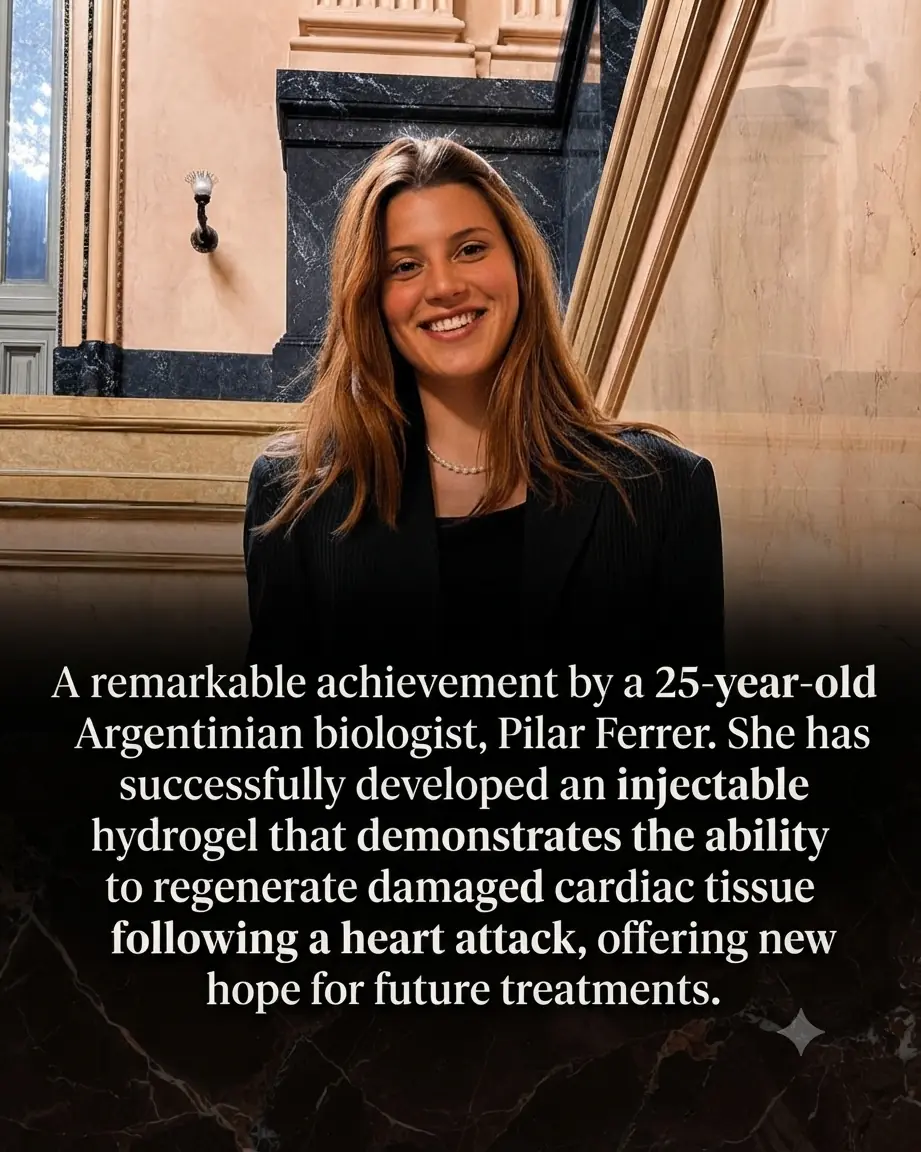 At Just 25, This Argentine Biologist Is Helping Develop an Injectable Gel That Could Help the Heart Heal After a Heart Attack
