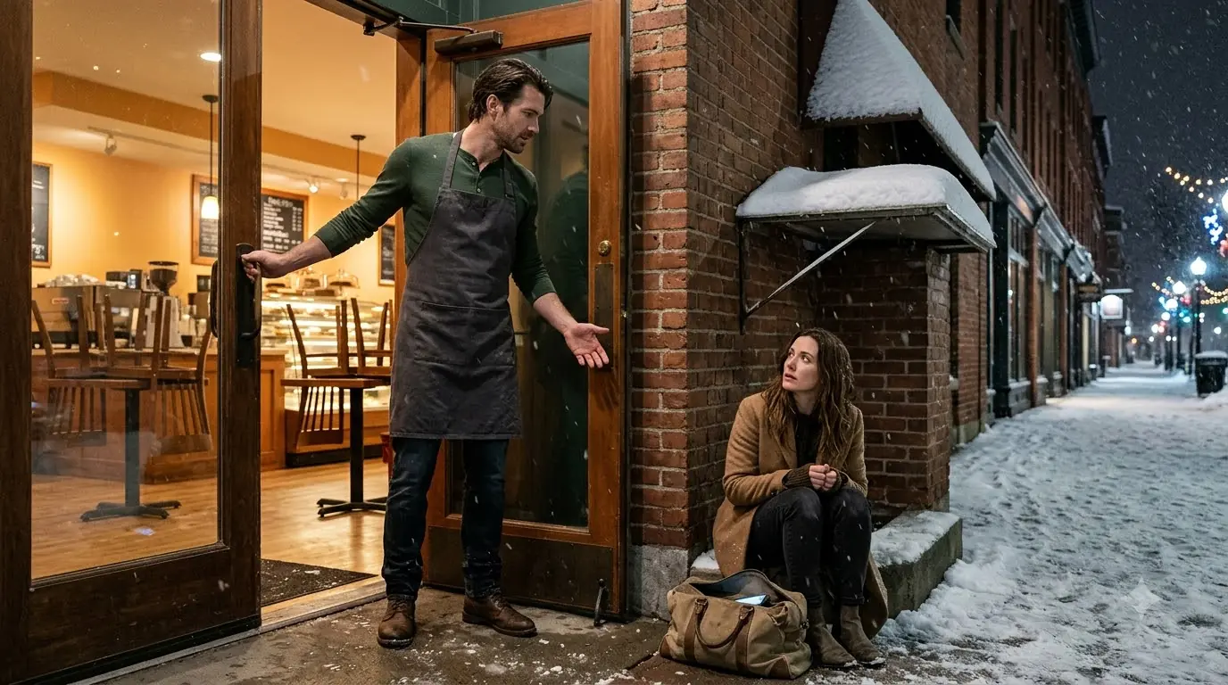 Single Dad Let a Homeless Woman Stay Above His Café — Then Her Billionaire Secret Came Out