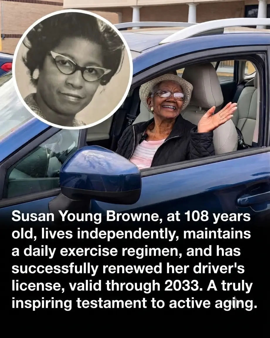 At 108, She Still Drives, Exercises Every Morning, and Lives Independently — Her Remarkable Secret to Aging Gracefully