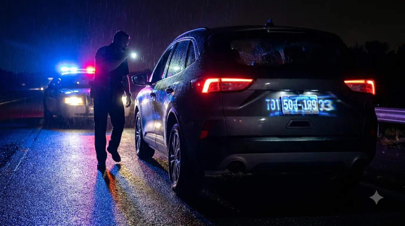 Cops stopped him over a “stolen” SUV — then the plate changed everything
