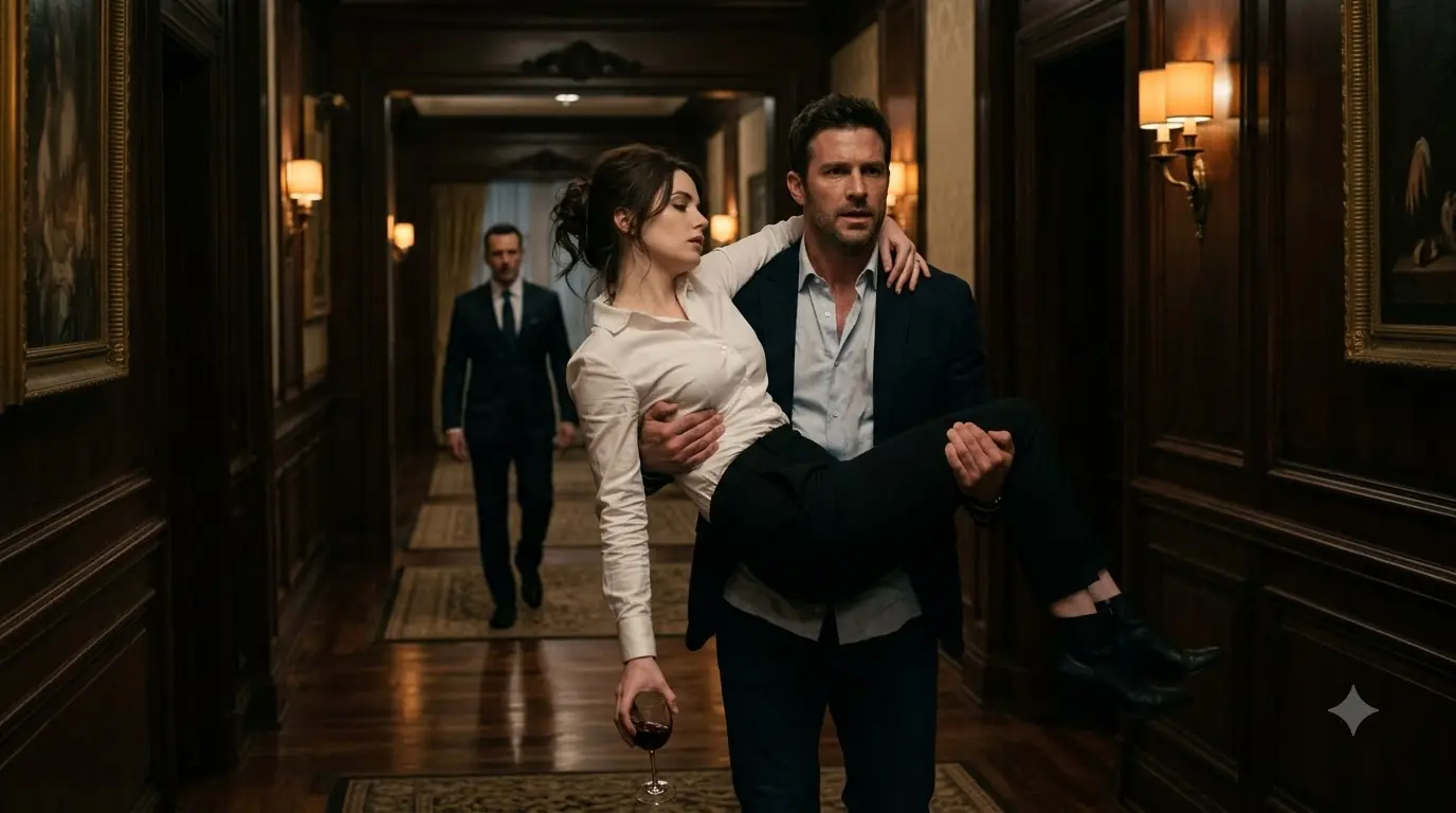 A Single Dad Carried His Billionaire Boss Out of Danger — Then a Photograph of His Missing Wife Fell From Her Pocket