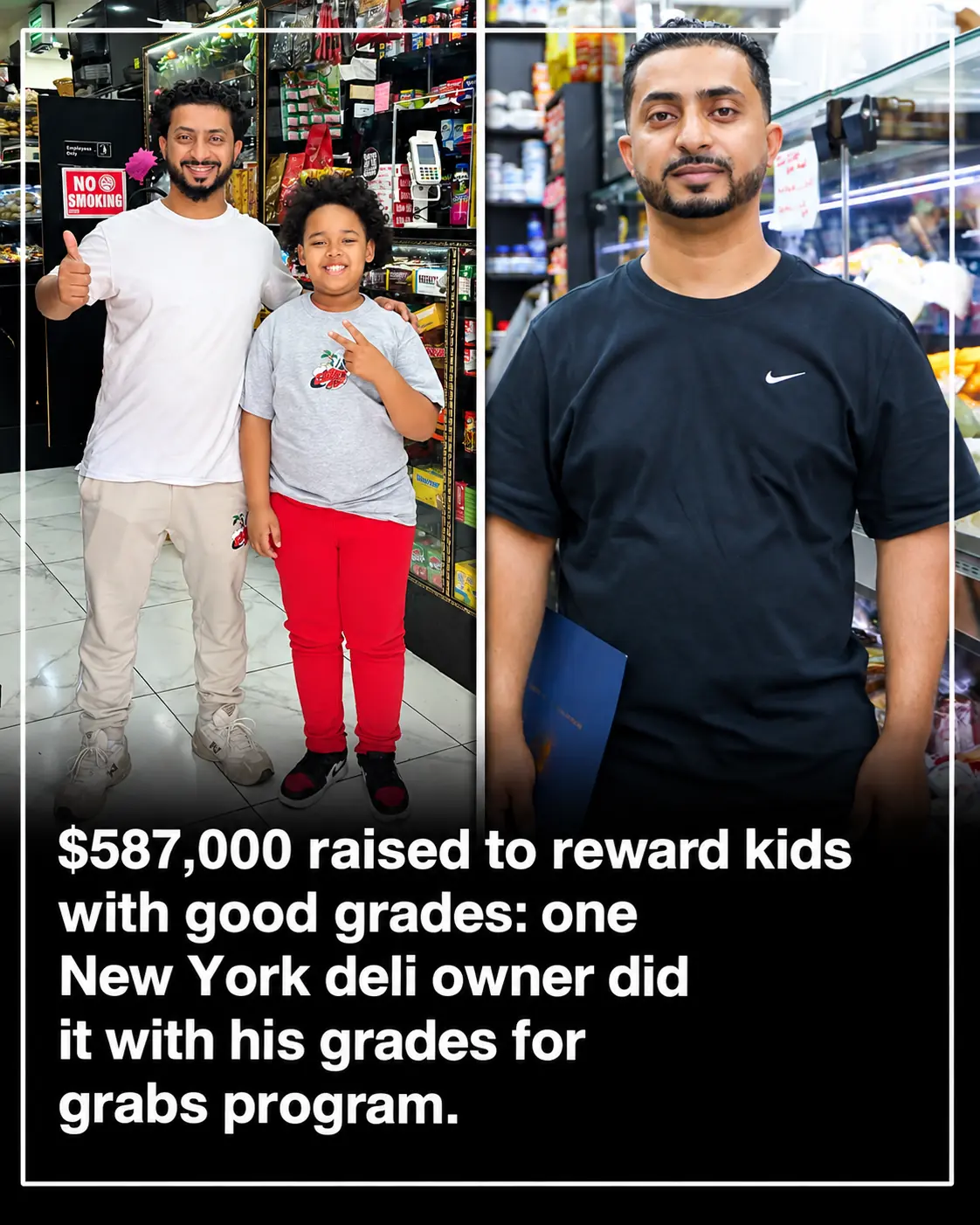 New York Deli Owner Turns Good Grades Into Cash, Snacks and a $600,000 Community Movement