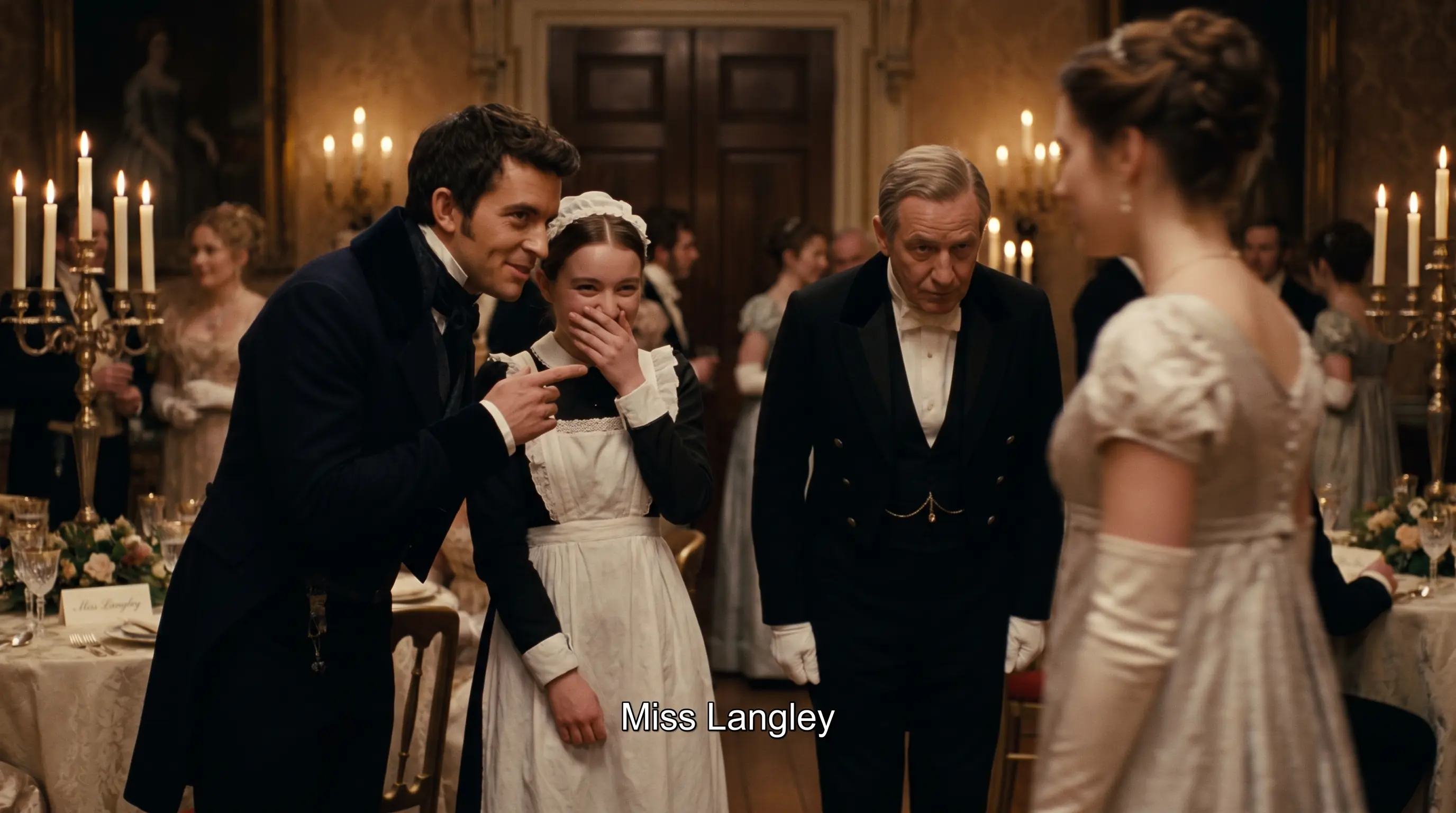 The Duke Mocked His "Unbearable" Bride to a Cheeky Maid — Until the Butler Bowed and Said, "Miss Langley"