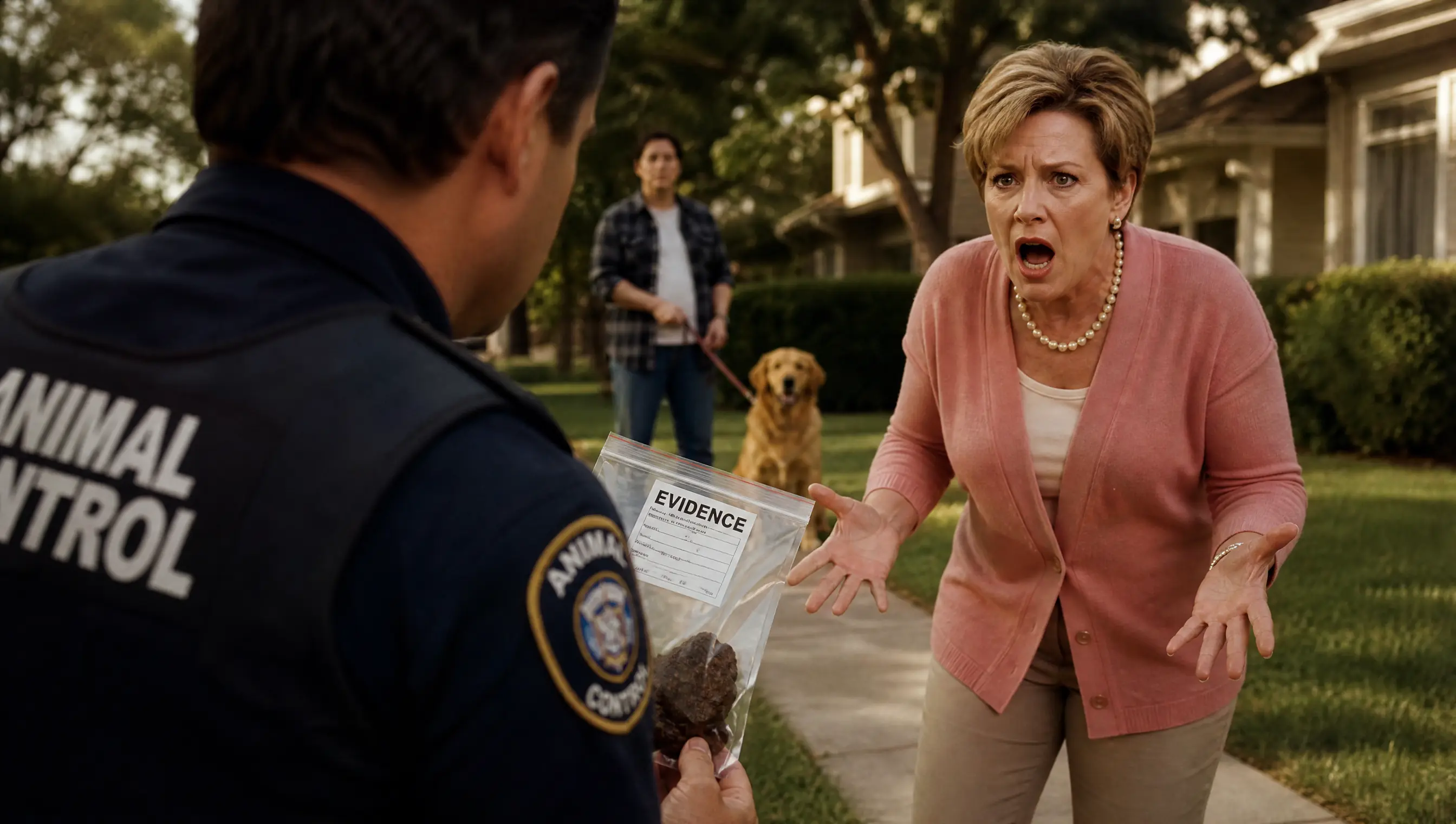 HOA Karen Planted Human Feces To Have My Dog Confiscated — She Panicked When Animal Control Handed The Evidence To Forensics