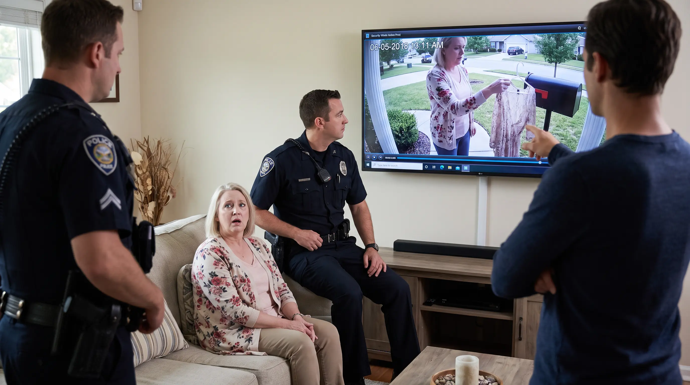 HOA Karen Framed Me For Stealing Her Lingerie — She Paled When The Police Watched My 4K Security Footage