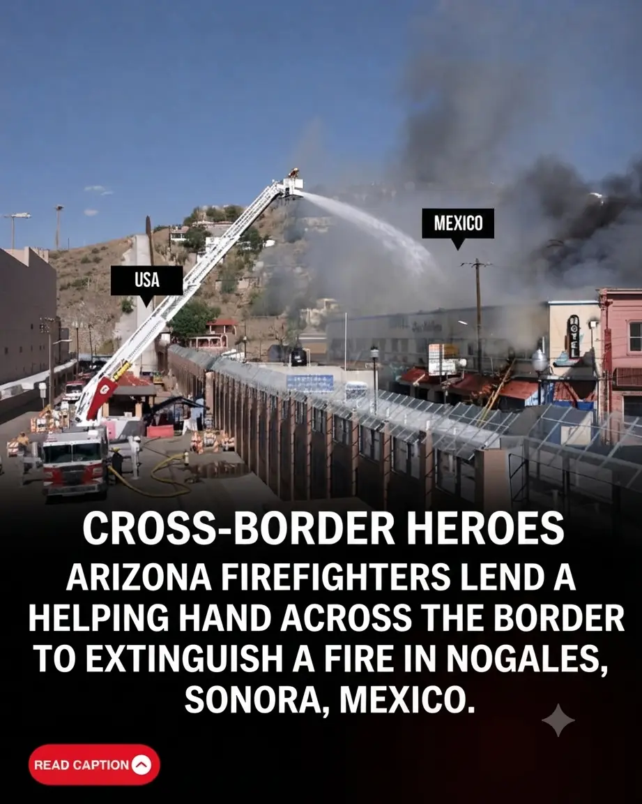 American Firefighters Reached Across the Mexico Border to Help Extinguish a Burning Hotel, Proving That Humanity Knows No Borders