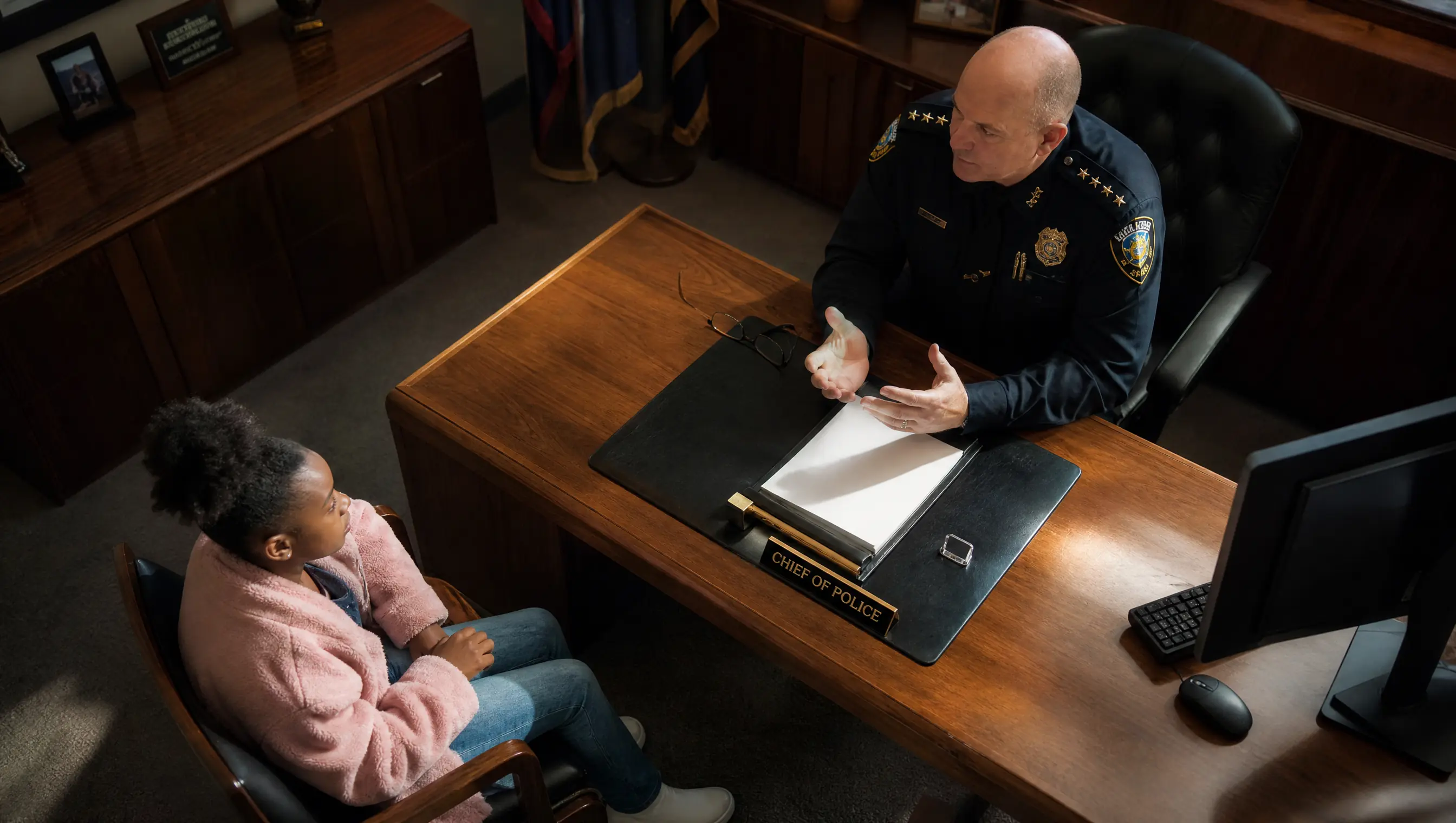 "Kids Don't Just Pick Up Medication Alone," the Chief Said — Until the Girl Proved Her Mother Sent Her