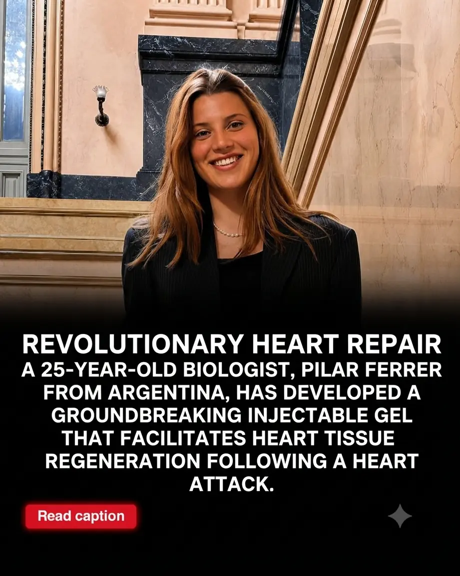 Meet the 25-Year-Old Argentine Biologist Developing an Injectable Gel That Could Help Repair the Heart After a Heart Attack