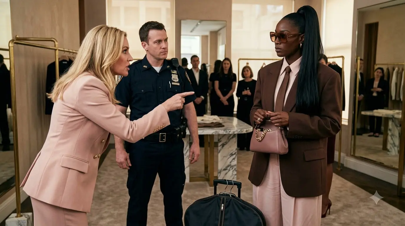 A Rich Woman Called Police on a Shopper — Then the Boutique Manager Turned the Security Tablet Around