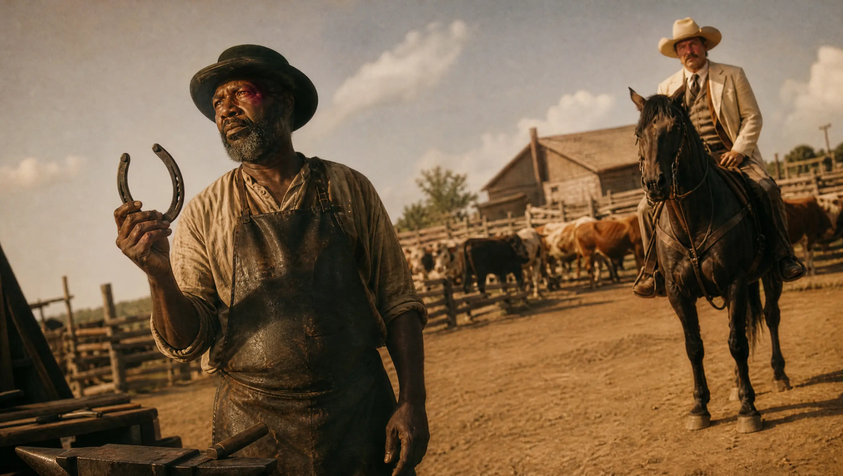 The Wealthy Rancher Thought No One Could Trace the Stolen Herd — Until One Blacksmith Recognised His Own Work