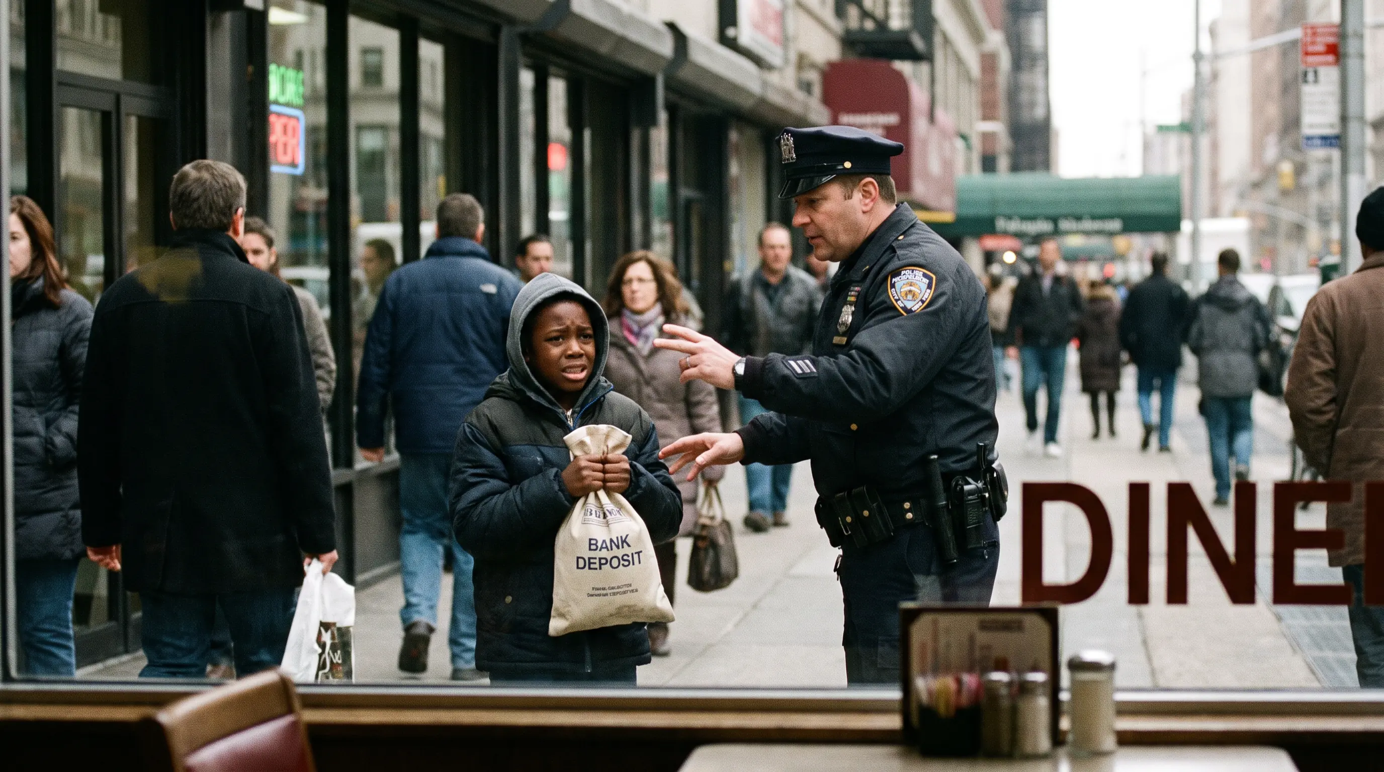 Lorenz Was Just Carrying the Restaurant Deposit — Until a Cop Treated Him Like a Thief