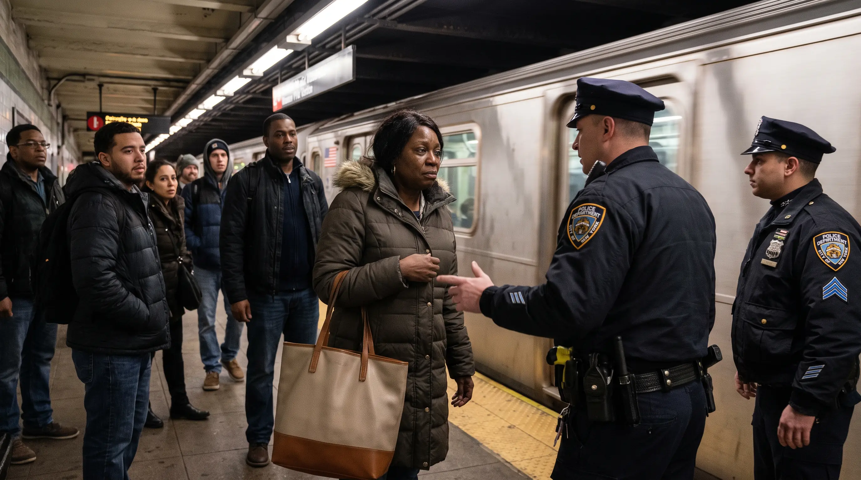 She Just Wanted to Get Off the Train and Go Home — Until a Cop Decided She Didn't Belong There