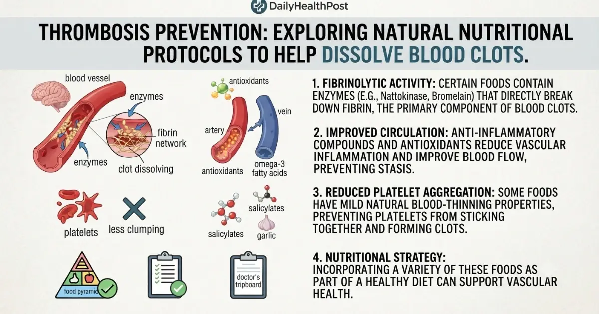 12 surprising foods that help dissolve blood clots naturally