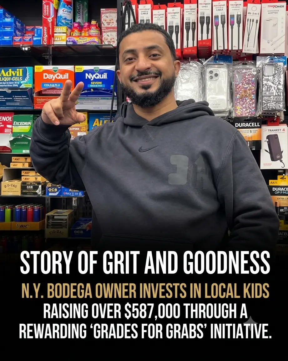 A New York Deli Owner Started Rewarding Kids for Good Grades — Now His Idea Has Raised Over $618,000 and Inspired Thousands
