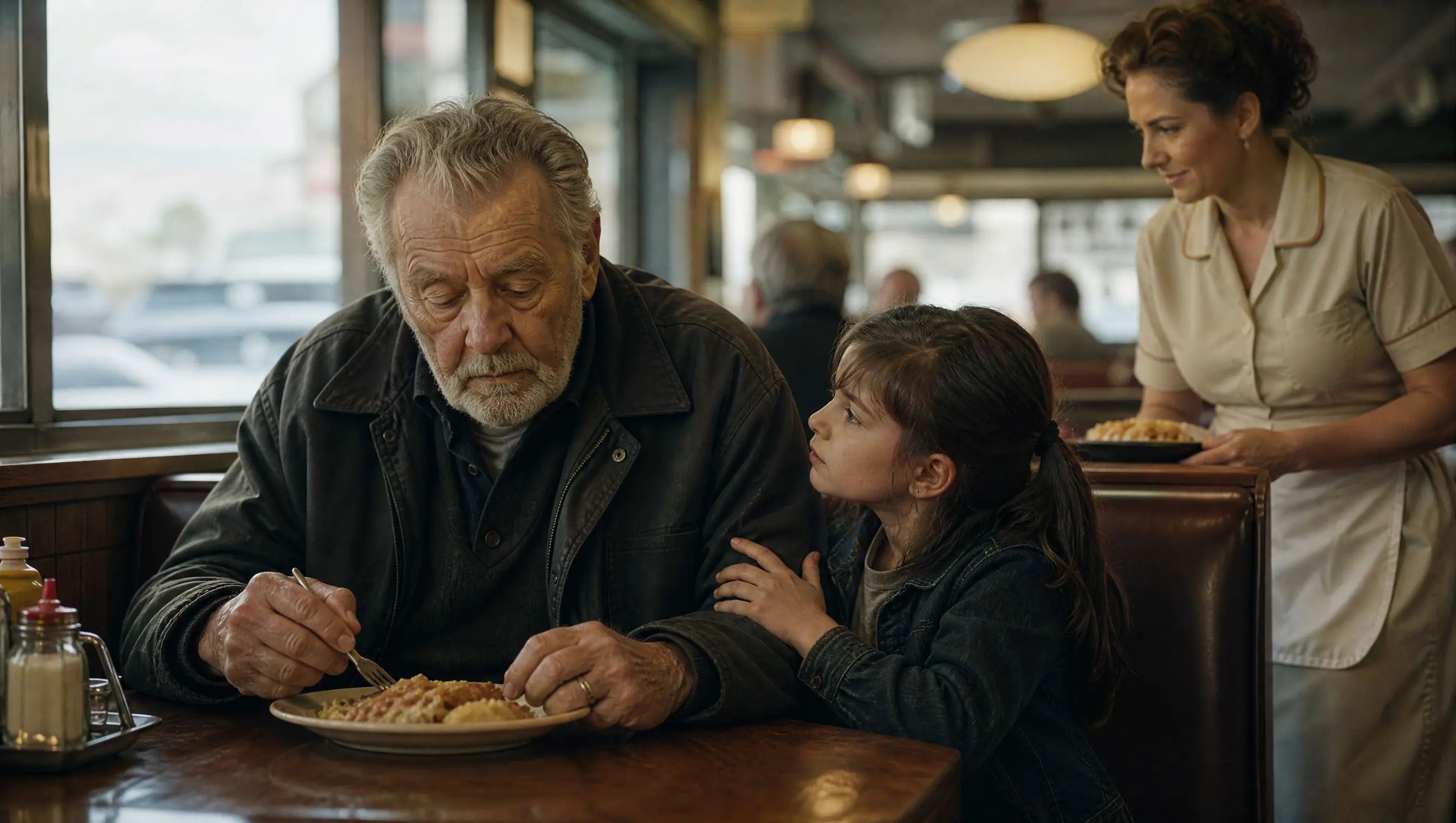 His Little Granddaughter Worried He Was Hungry — Until a Stranger's Kindness Brought Back a Painful Memory