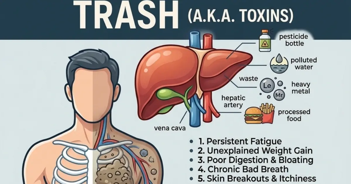 15 Signs Your Liver is NOT Taking Out the Trash (a.k.a. Toxins)