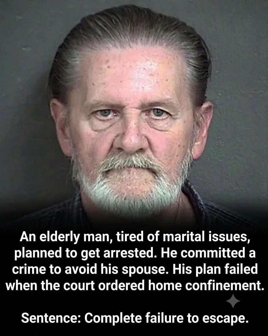 He Robbed a Bank to Escape His Wife, but the Judge Sentenced Him to House Arrest