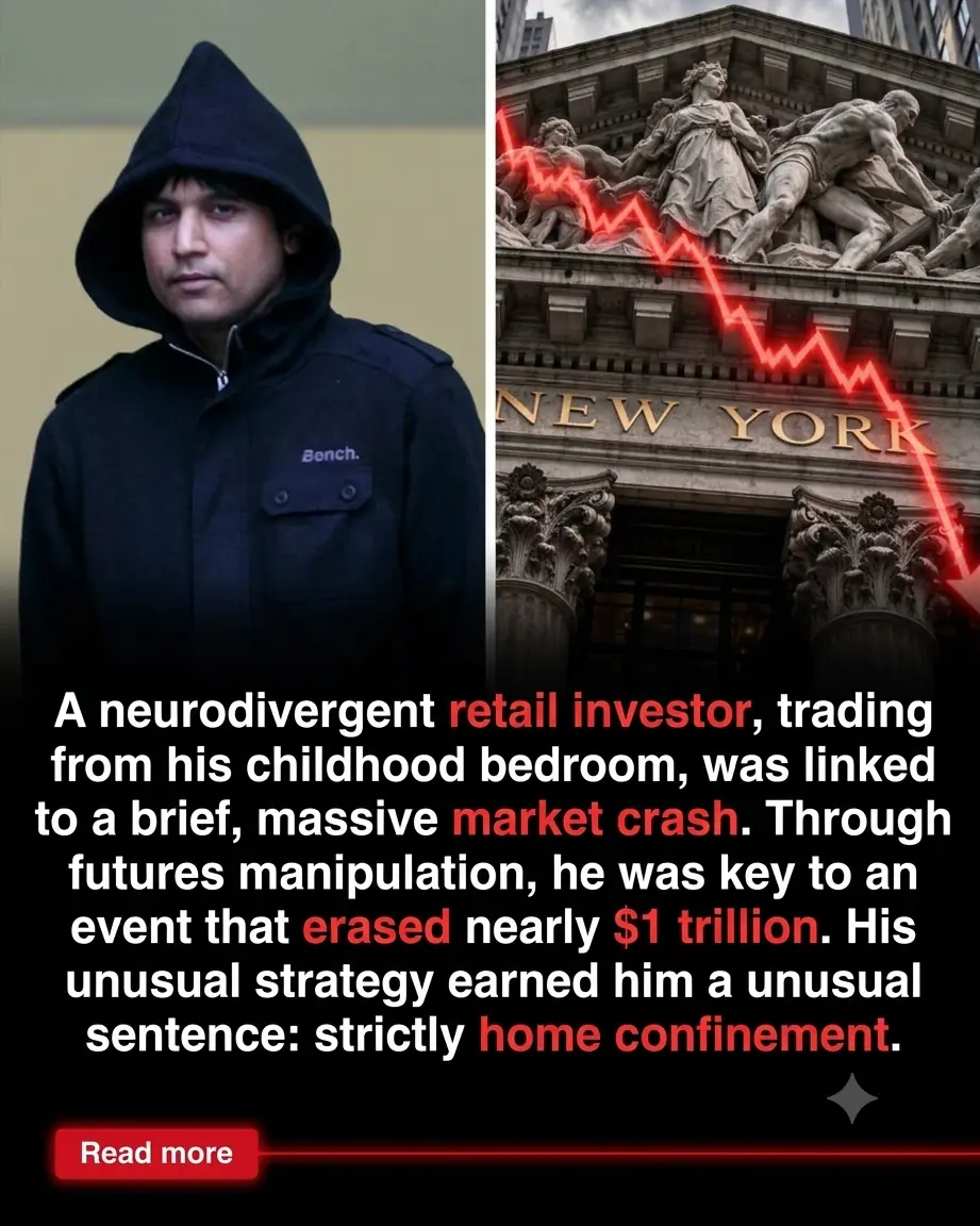 The Trader Who Helped Trigger a $1 Trillion Stock Market Crash From His Childhood Bedroom