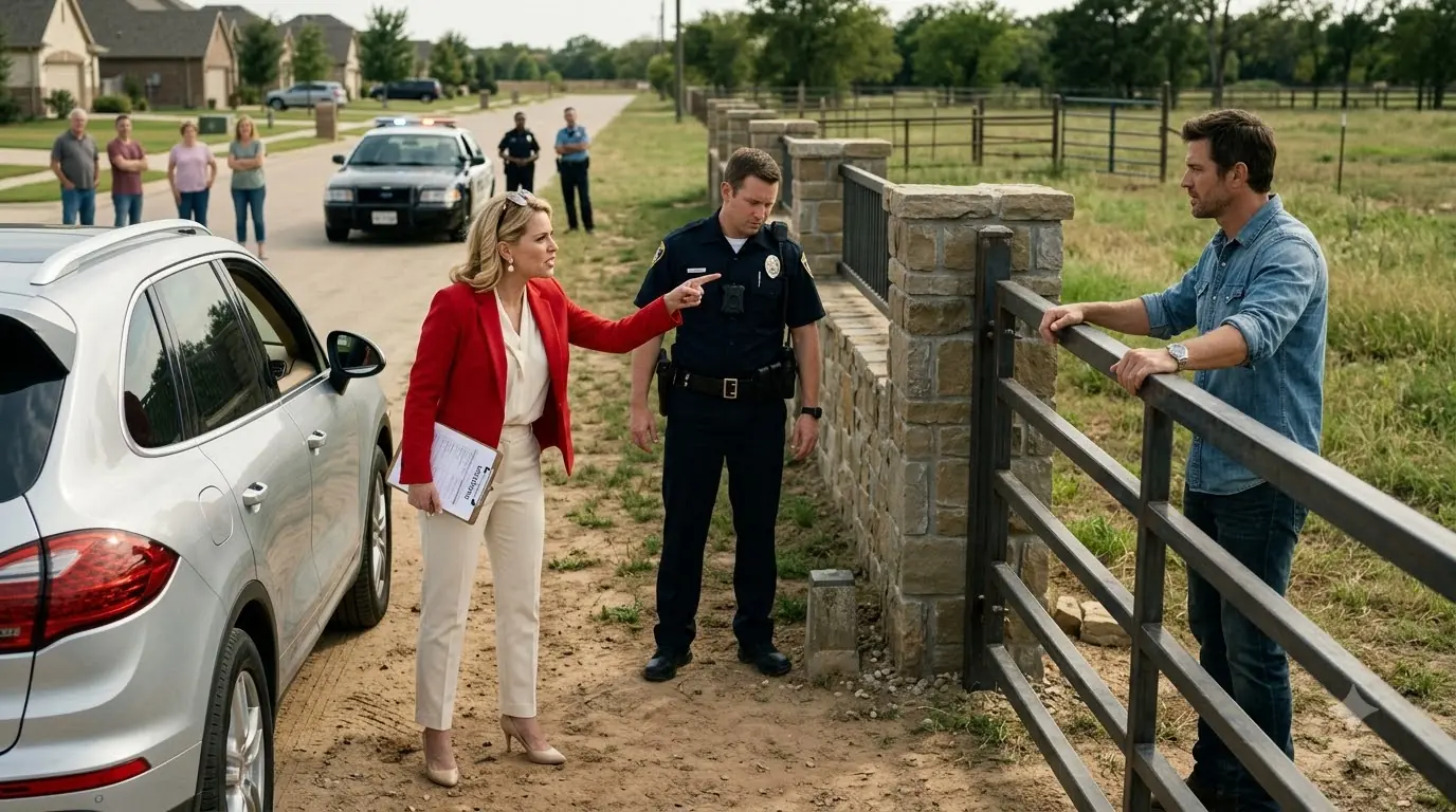HOA Karen Kept Using My Private Ranch as a Shortcut — So I Built a Wall