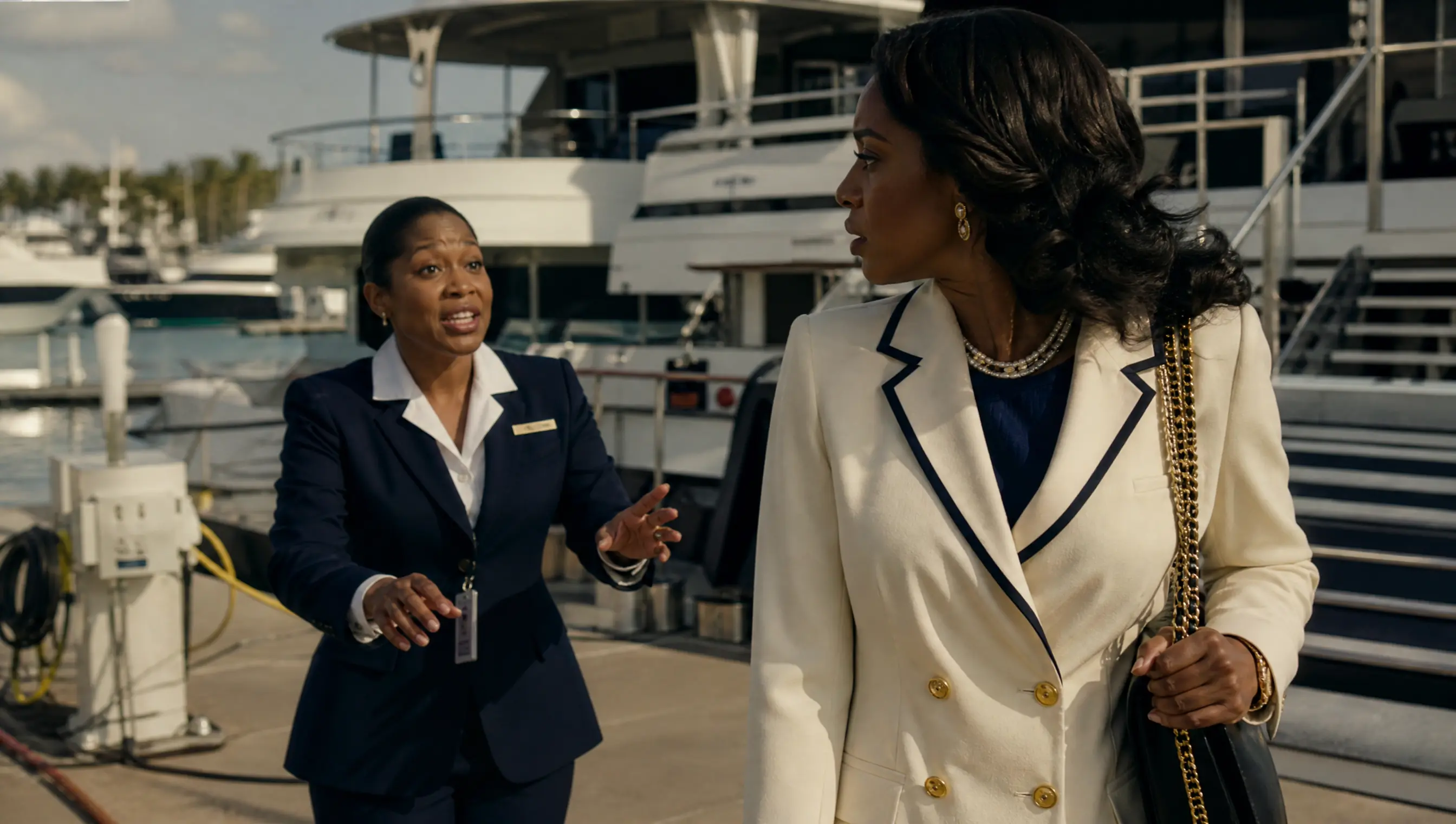 Told to Use the Crew Entrance at a Luxury Marina, Until a Black Woman's Assistant Ran Up and Said, "Miss Foster, the Captain Is Waiting for Your Authorization"