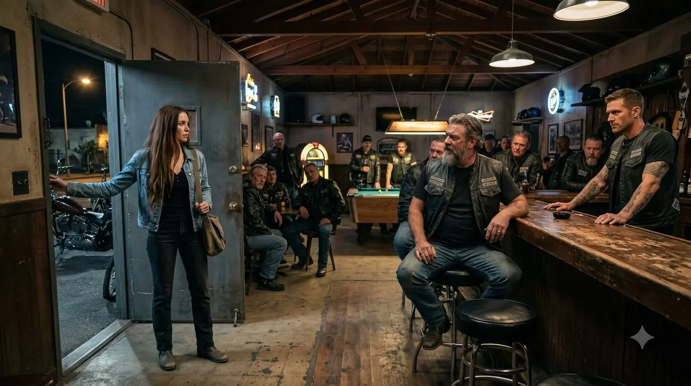 No One Wanted the Job at a Hells Angels Bar — She Took It and Found a New Life