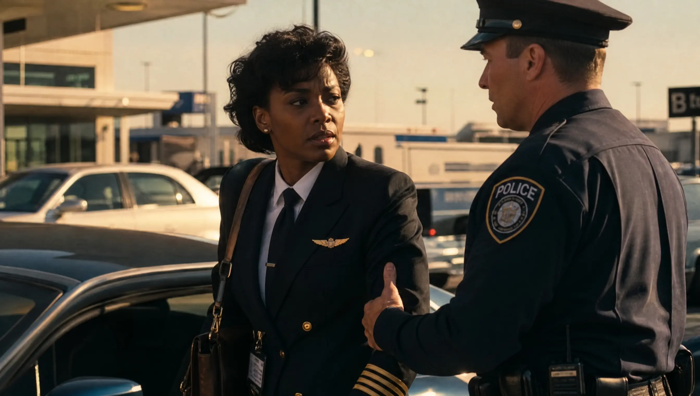 A Black Female Pilot Just Wanted to Go Home After Landing — Until a Cop Grabbed Her Arm and Asked, "Whose Car Is This?"