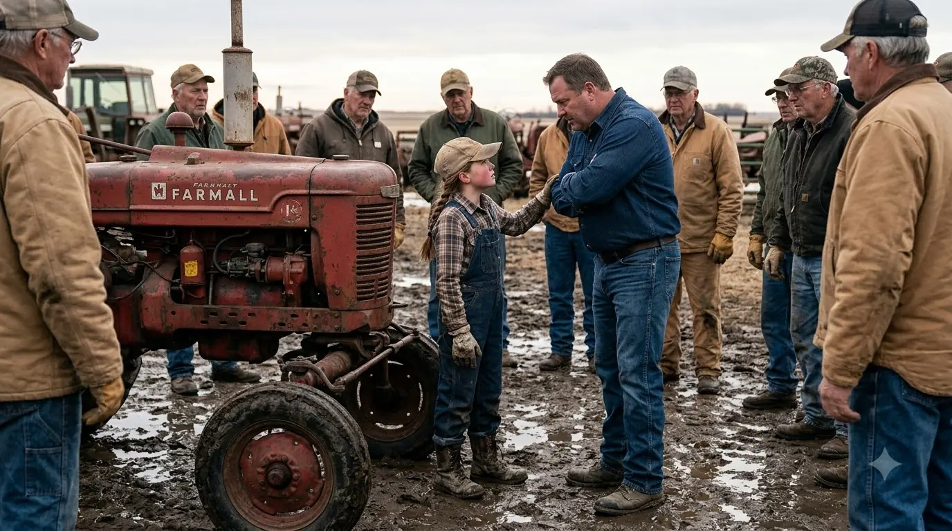 The Dealer Told an 11-Year-Old Farm Girl to Sell Her Family’s Land — Then He Came Back Asking Her One Question