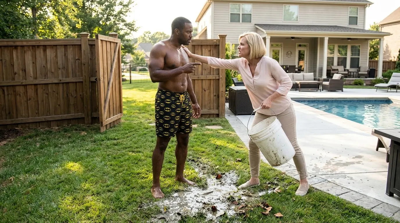 The HOA President Kept Dumping Filthy Water Into a Homeowner’s Yard — Then His Security Cameras Exposed What She Was Really Trying to Steal