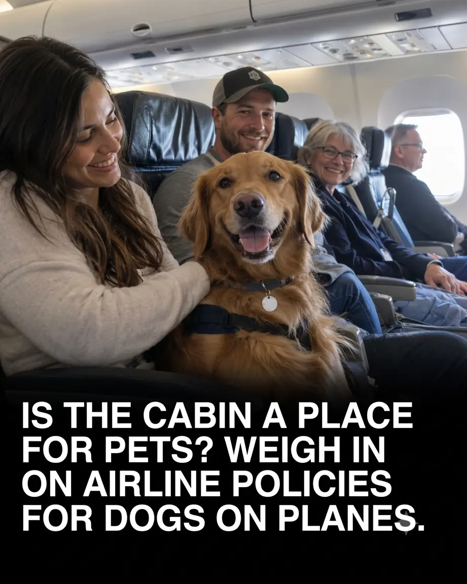 Should Dogs of All Sizes Be Allowed to Fly in the Cabin? The Debate Over Pet Safety, Comfort, and Family Bonds