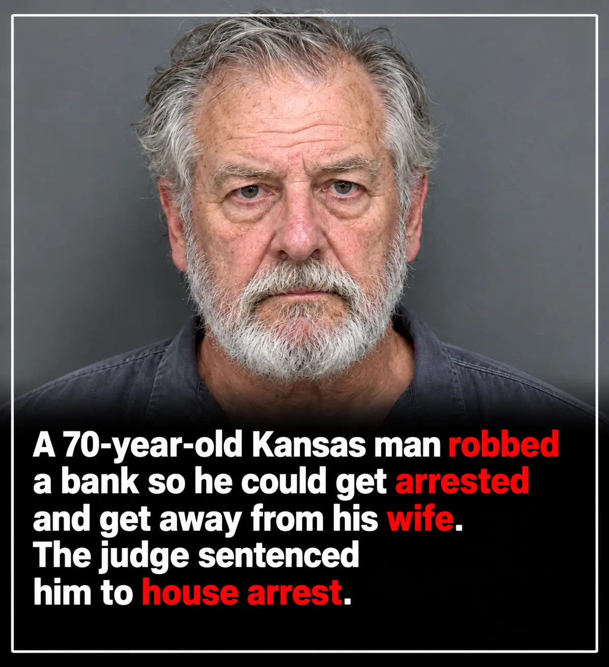 He Robbed a Bank to Escape His Wife—But the Judge Sentenced Him to the One Place He Wanted to Leave 😂