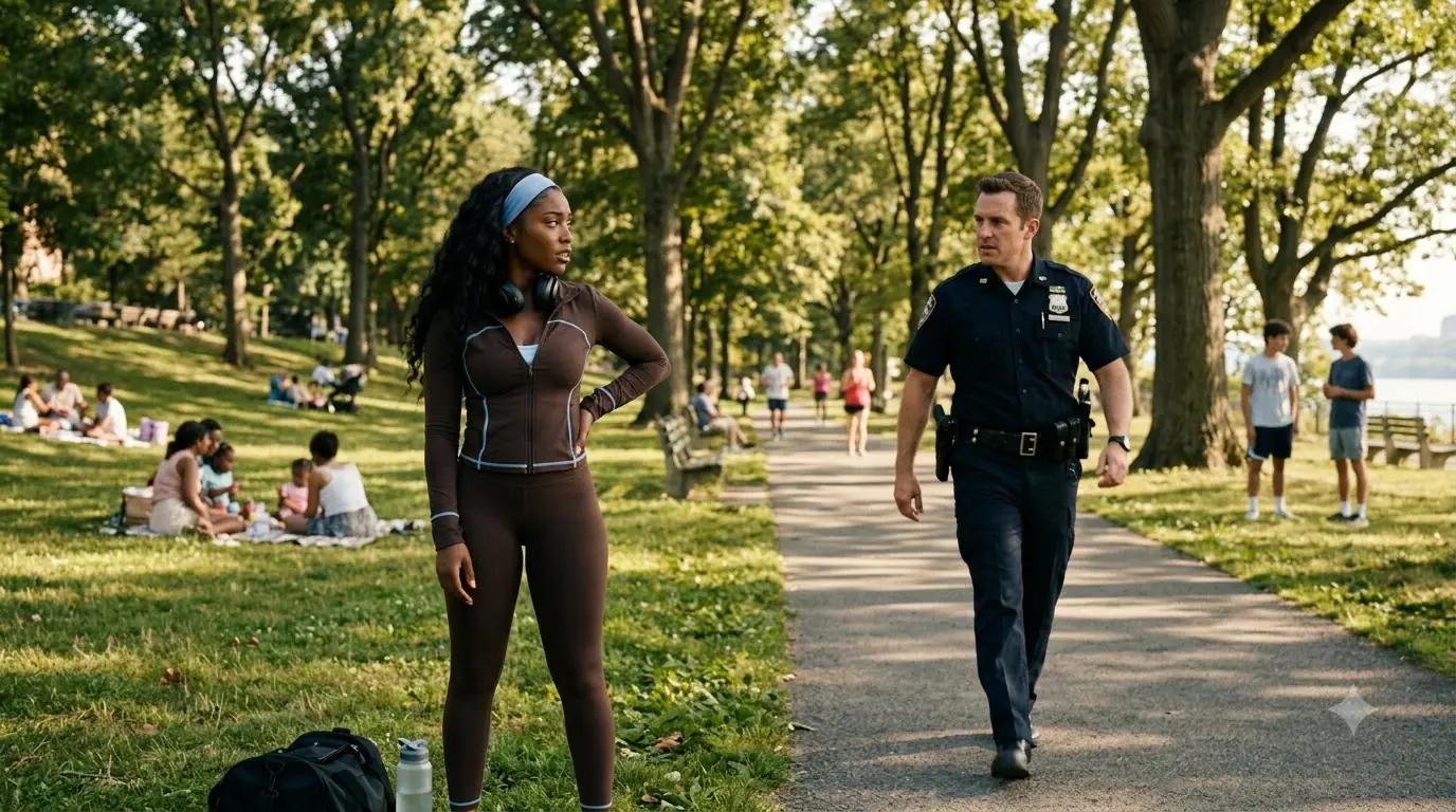 The Officer Forced a Woman to Her Knees in a Public Park — Then Her Name Appeared on a Protected Federal List