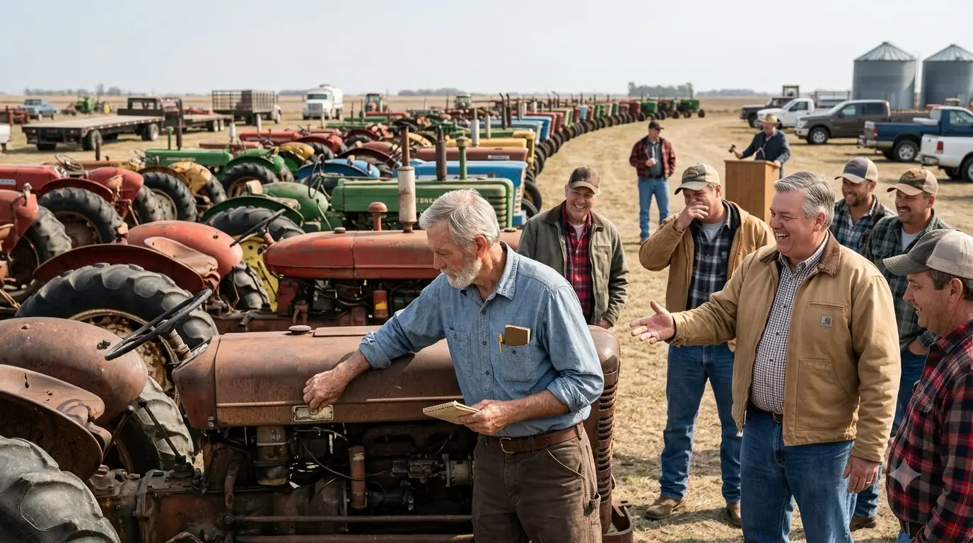 An Old Man Bought 60 Broken Tractors for $1000 — They Laughed Until He Turned Them into a Fortune