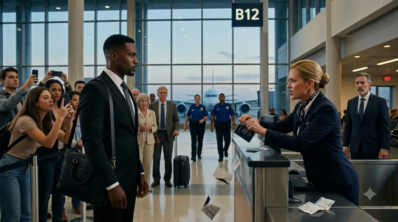 Chapter 18 - Gate Agent Ripped Up A Man’s Passport — Next Day, the ...