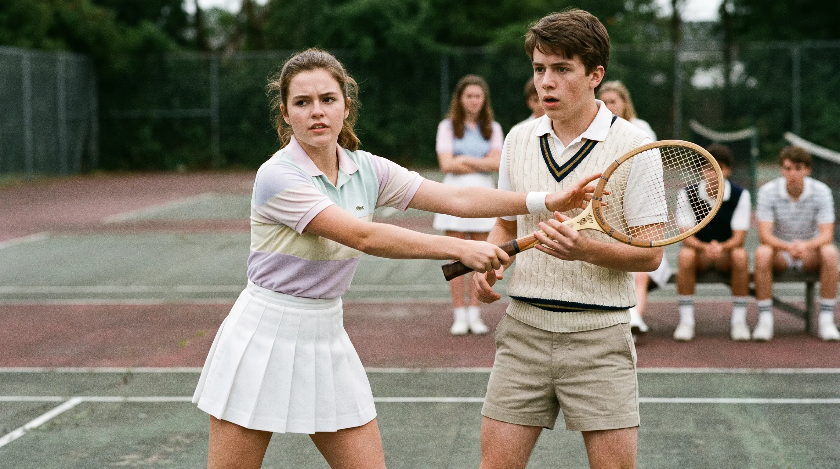 The Rich Boy Grabbed Her Racket and Dared Her to Fight Back, Until She Took Him at His Word