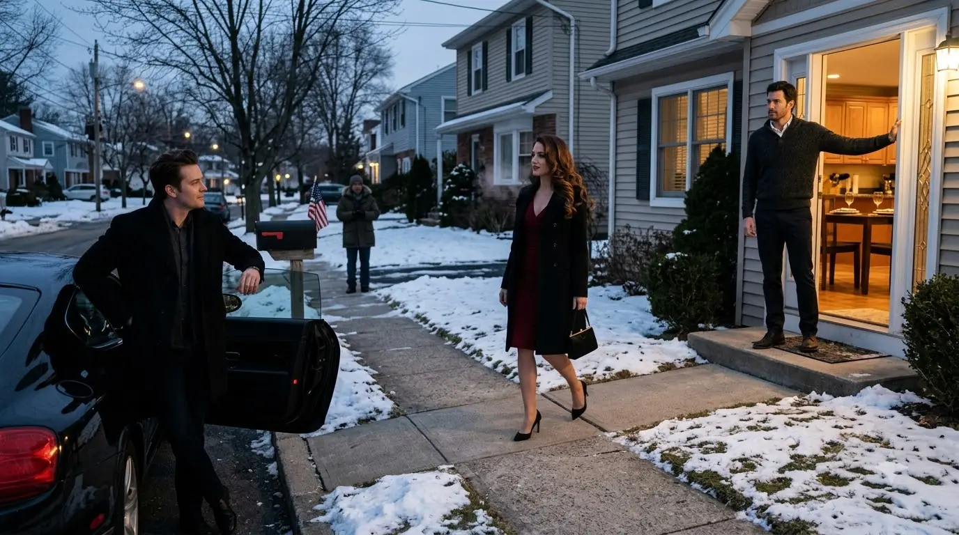 My Wife Chose a Night With Her Ex — Then Three Knocks Came at Midnight