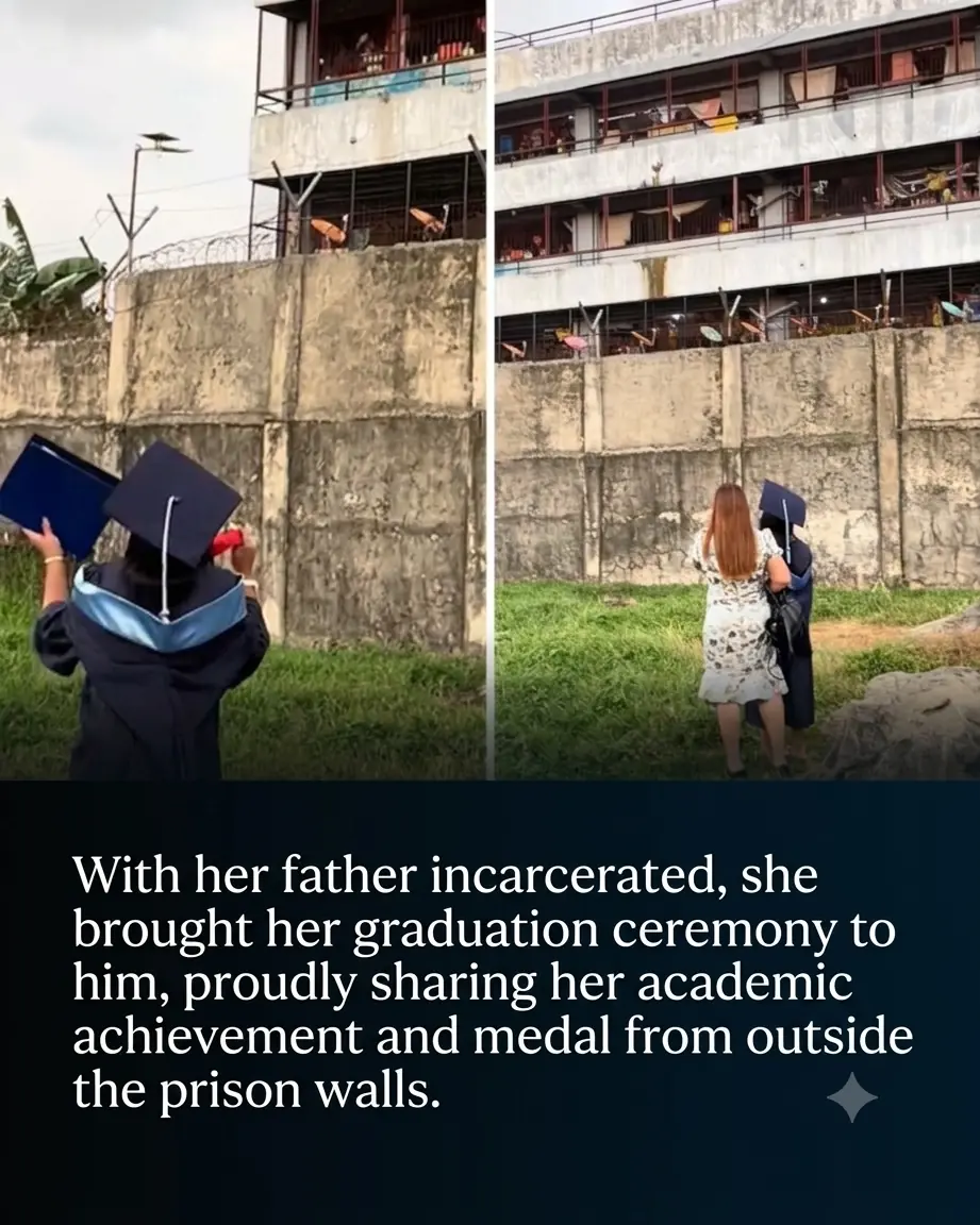 She Graduated Cum Laude, but Her Father Was in Prison