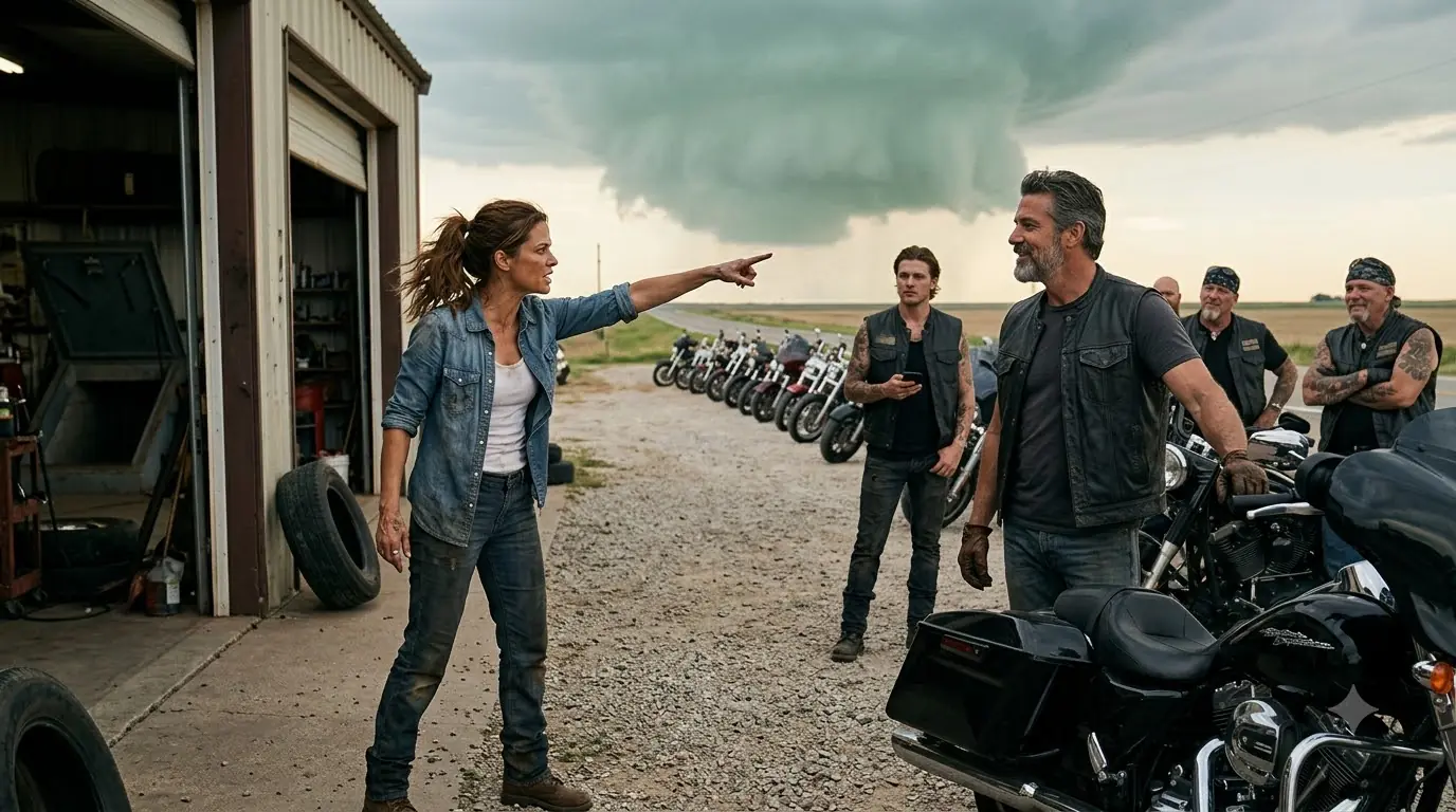 She Saved 27 Bikers From a Huge Tornado — Then 1,680 Hells Angels Came to Repay Her