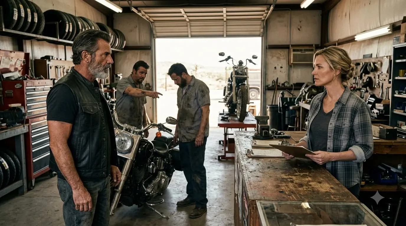 “Who Fixed My Harley?” The Hells Angel Asked — Everyone Pointed at the Woman They Ignored